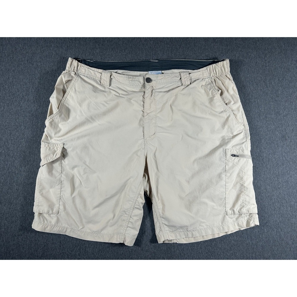 Columbia Silver Ridge Cargo Shorts‎ Tan Size 42 x 10